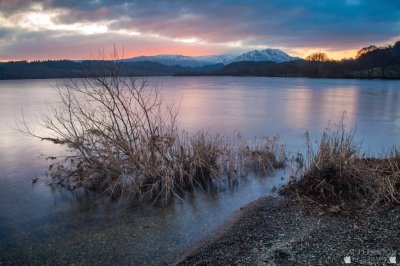 Sunset Loch venacher jigsaw puzzle