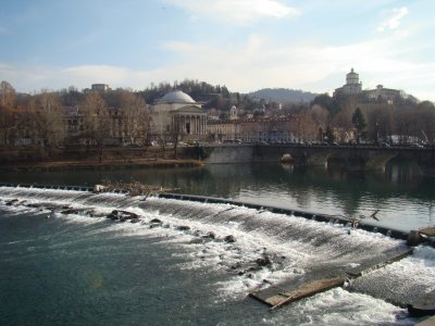 Torino, Italia, fiume Po jigsaw puzzle