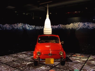 Torino, Italia, museo dell 'automobile jigsaw puzzle