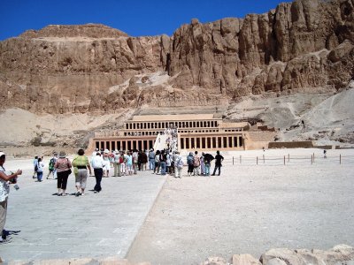 Templo de Hatshepsut, Egipto. jigsaw puzzle