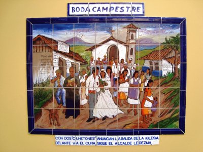 פאזל של Mural de azulejos, San JosÃ© Costa Rica.