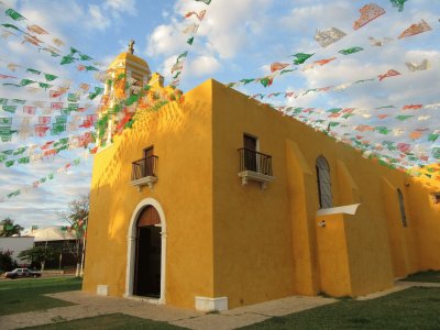 Templo en Ciudad Campeche.