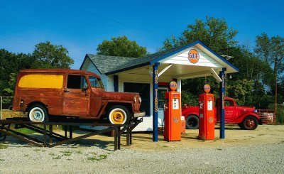 פאזל של Gas Station