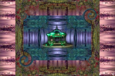 Bandstand kaleidascope jigsaw puzzle