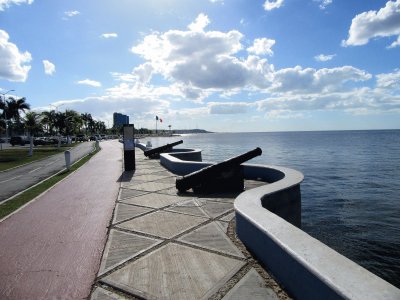 פאזל של CaÃ±ones en el malecÃ³n de Ciudad Campeche.