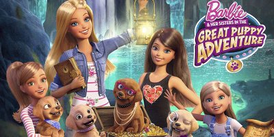 פאזל של BARBIE LA GRAN AVENTURA DE PERRITOS