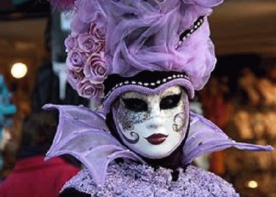 masque mauve