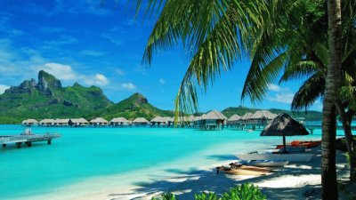 bora-bora beach jigsaw puzzle