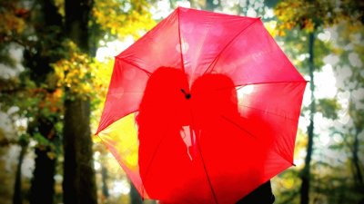 Umbrella jigsaw puzzle