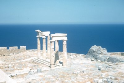 Lindos Rhoses GrÃ¨ce jigsaw puzzle