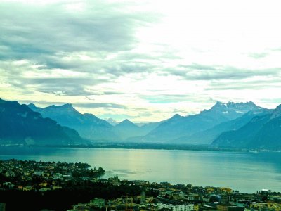 פאזל של lac LÃ©man Suisse