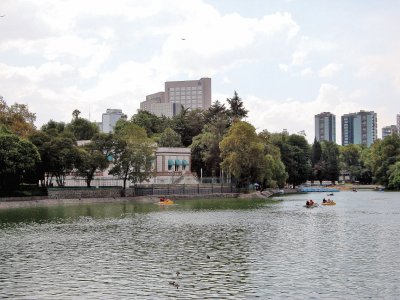 Lago de Chapultepec, Ciudad de MÃ©xico.
