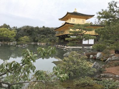 gold temple in japan