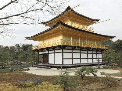 gold temple in japan