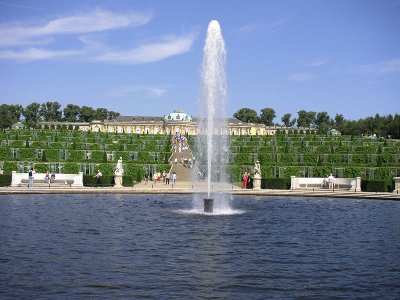 Postdam chÃ¢teau de Sans Souci Allemagne