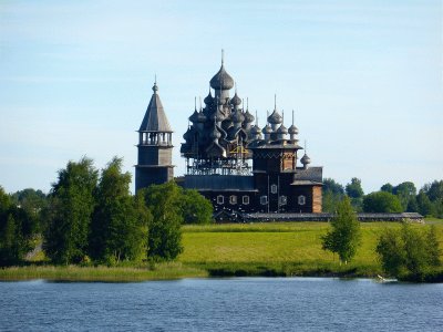 Ã®le Kiji lac Onega Russie jigsaw puzzle