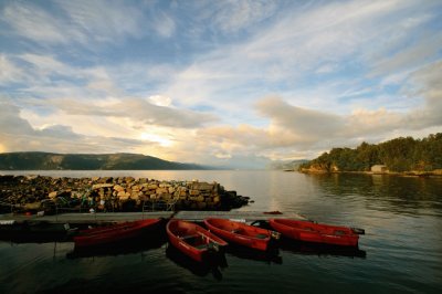 minuit au Sognefjord jigsaw puzzle