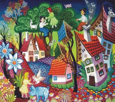 NaÃ¯f Art jigsaw puzzle