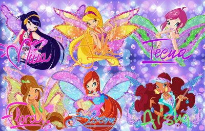 פאזל של winx club