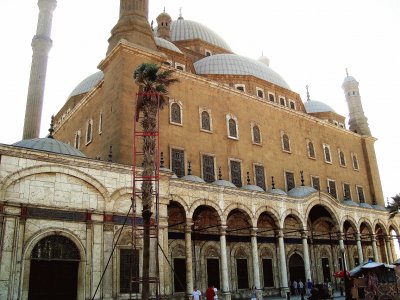 Mezquita en El Cairo, Egipto.