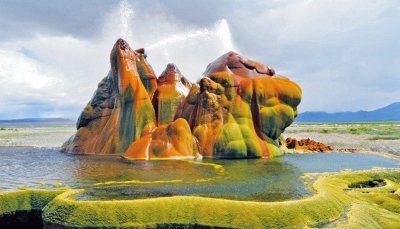 Geyser Fly Nevada EEUU jigsaw puzzle