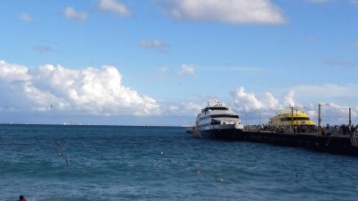 Transbordadores en Playa del Carmen, Quintana Roo. jigsaw puzzle