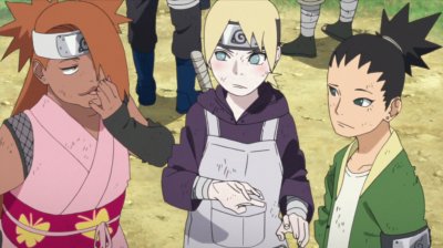 Chouchou, Inojin y Shikadai
