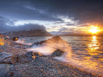 Bering seascape