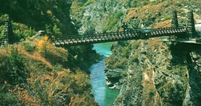 Kawarau Gorge Suspension Bridge jigsaw puzzle