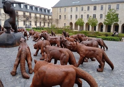 Les loups Ã  Quimper jigsaw puzzle