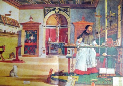 Carpaccio Saint Augustin