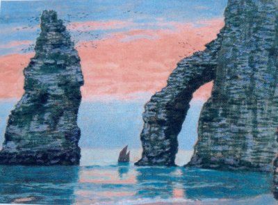 Auburtin J-F Etretat