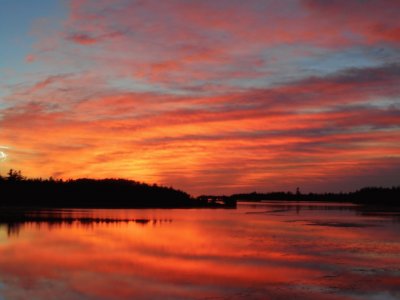 Sunrise over the Napan River NB     L jigsaw puzzle