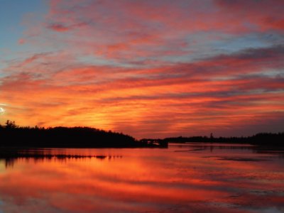 Sunrise over the Napan River NB     L