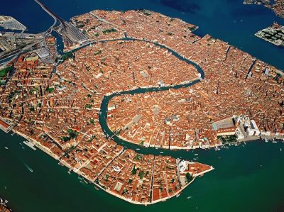 פאזל של Venise vue d 'avion