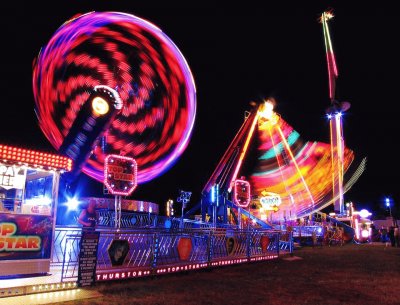 Carnival at night jigsaw puzzle