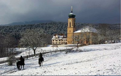 hiver en Alsace