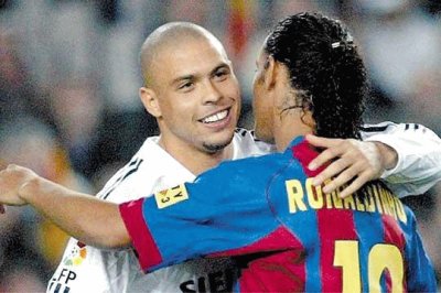 Ronaldo   Ronaldinho jigsaw puzzle