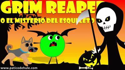 El misterioso esqueleto , Hallowen jigsaw puzzle