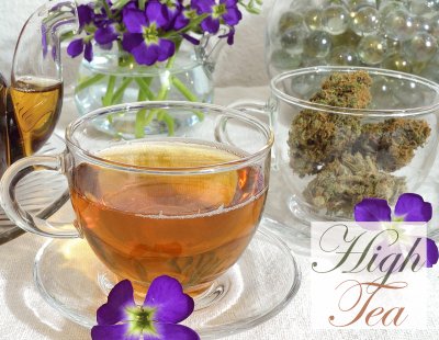 Cannabis Tea-Now that is Really HIGH Tea jigsaw puzzle