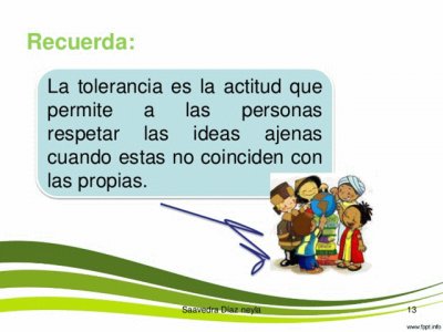 TOLERANCIA 1