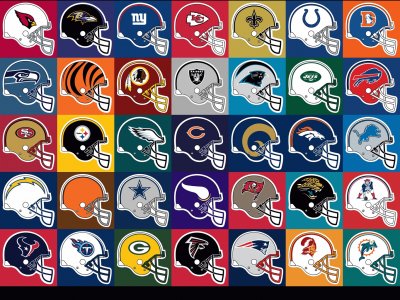 פאזל של NFL Helmets