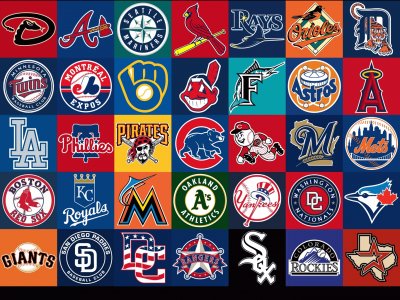 MLB All Teams Logos jigsaw puzzle