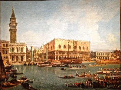 Canaletto bassin de san Marco Venise