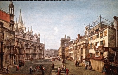 Canaletto place San Marco Venise