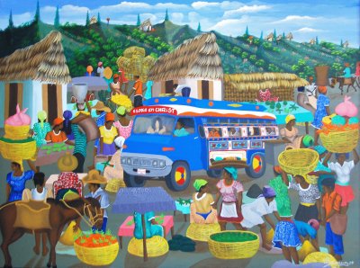 marchÃ© Ã  HaÃ¯ti jigsaw puzzle