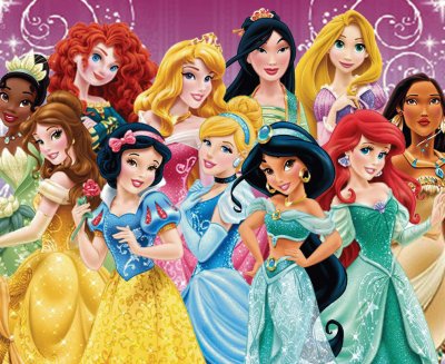פאזל של Princesas Disney todas