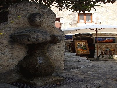 Fontaine Eze France jigsaw puzzle