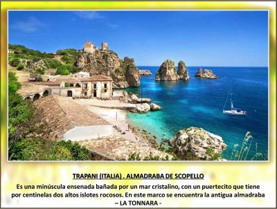 TRAPANI (ITALIA) . ALMADRABA DE SCOPELLO