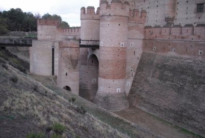 Castle De La Mota Moat